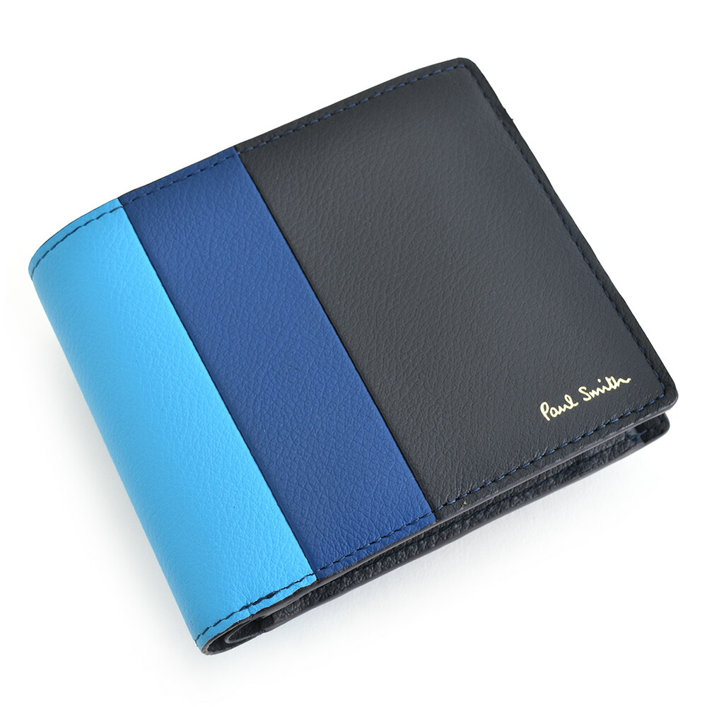 楽天市場】ポールスミス 財布 二つ折り財布 紺(ネイビー) Paul Smith