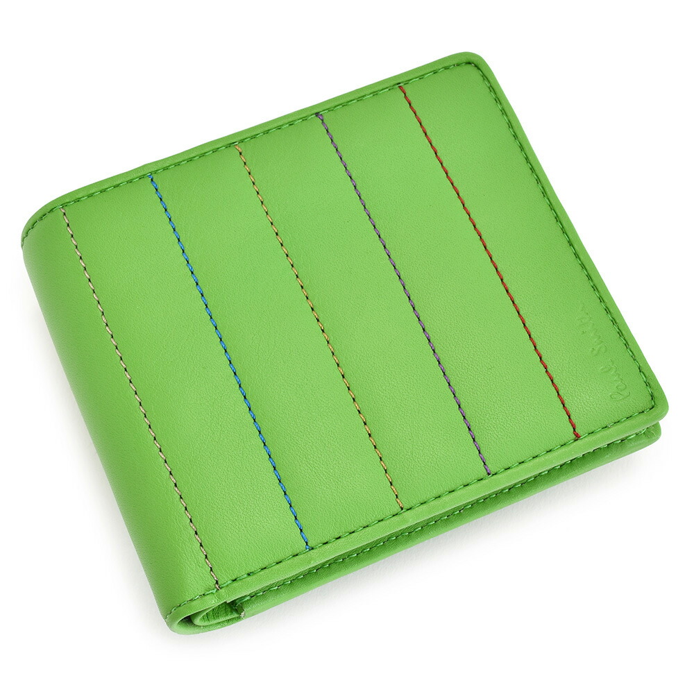 楽天市場 展示品箱なし ポールスミス 財布 二つ折り財布 緑 グリーン Paul Smith Psu033 50 メンズ 紳士 インスピレーション