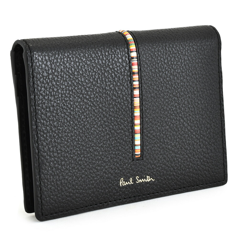 楽天市場】ポールスミス パスケース 定期入れ 黒(ブラック)/灰