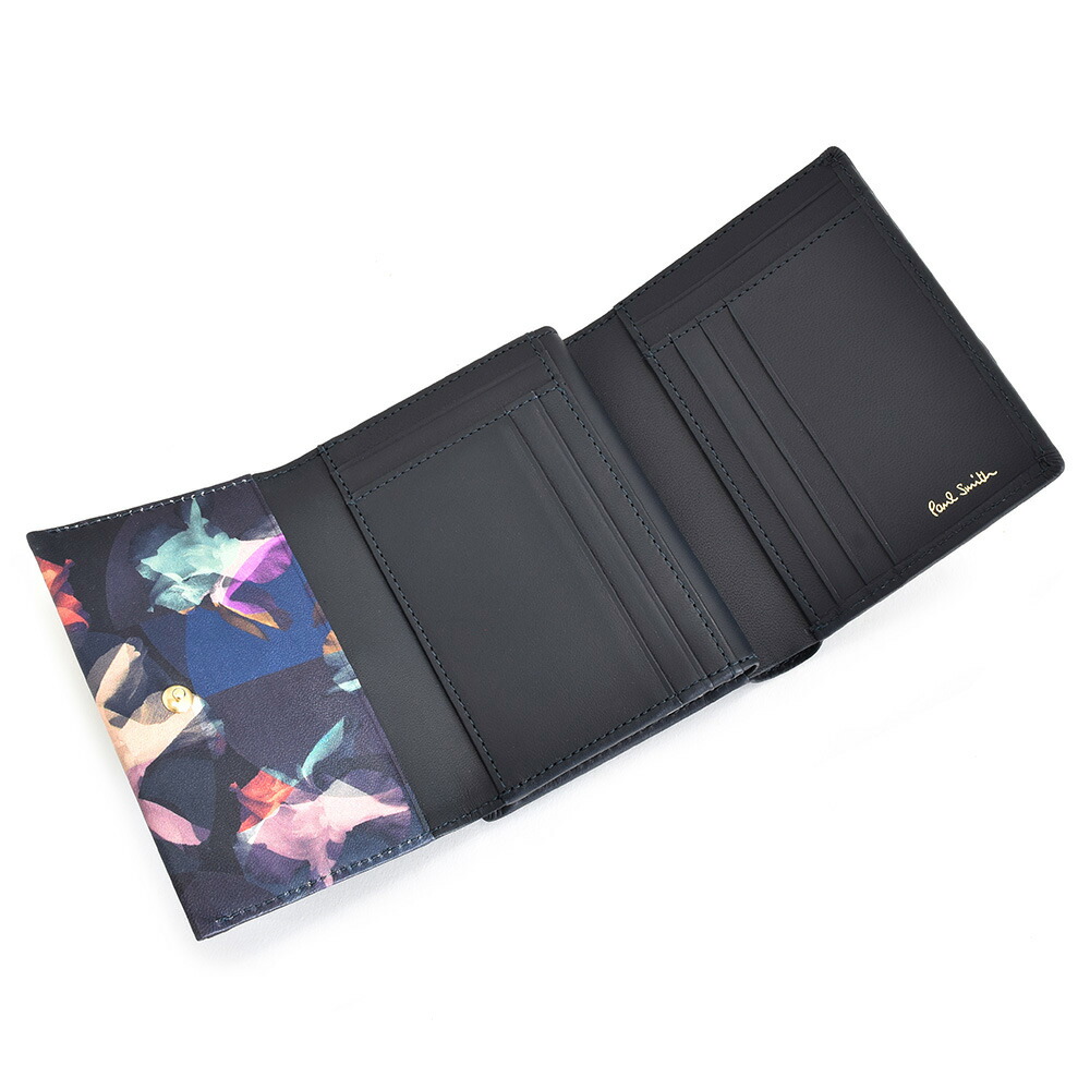 ファッション通販 二つ折り財布 財布 ポールスミス がま口財布 プレゼント 彼女 彼氏 定番 ギフト 婦人 レディース Pwd774 30 Smith Paul 紺 ネイビー 財布 ケース Www Janvier Labs Com