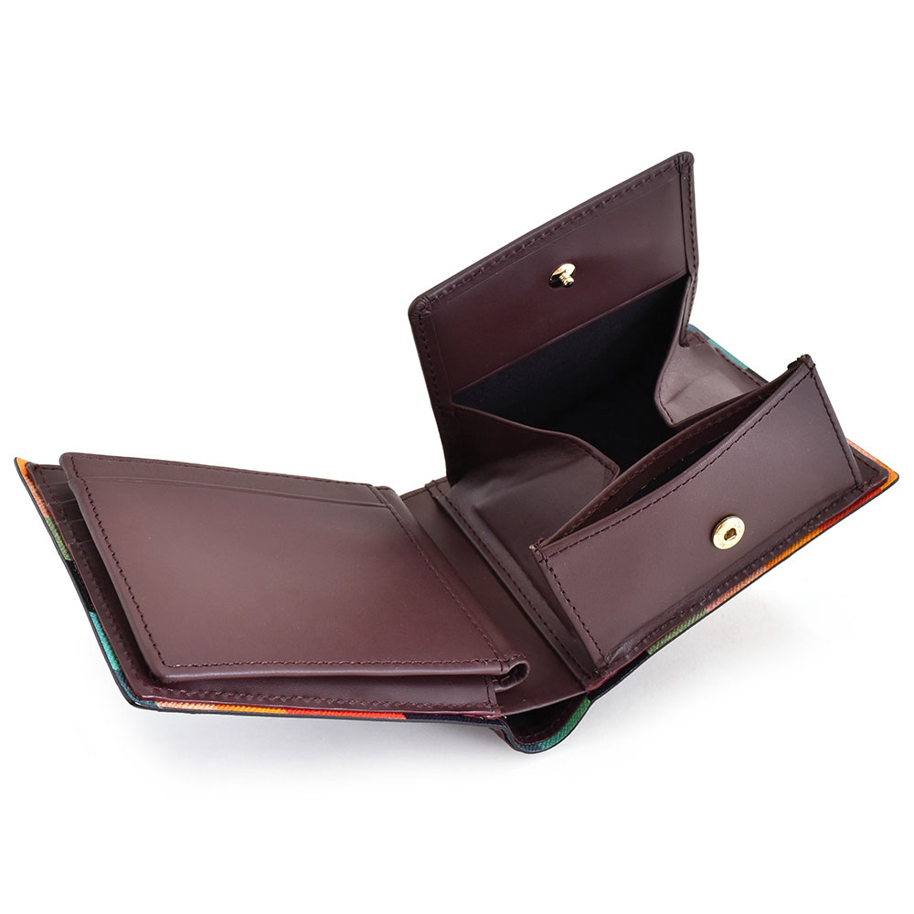 楽天 二つ折り財布 財布 Box型 財布 正規品 無料ギフトラッピング あす楽対応 クリスマス バレンタイン カード入れ付き クーポン配布中 ポールスミス Psc515 80 財布 ケース ワイン Smith Paul Paul メンズ Smith ポールスミス Paul Smith 二つ折り財布 紳士