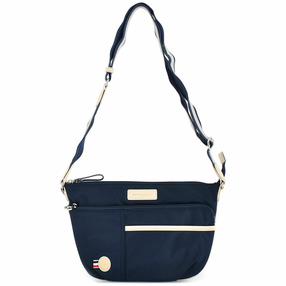 楽天市場】カステルバジャック バッグ ショルダーバッグ 横型 白