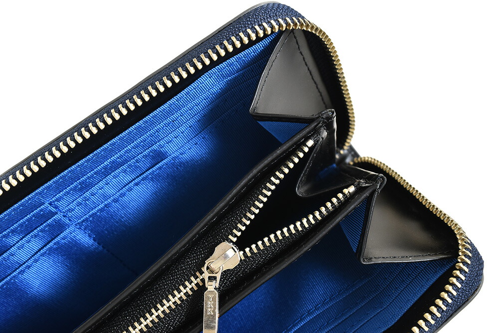 Bleu 長財布 財布 ランバンオンブルー Lanvin En 長財布 Bleu 紺 ネイビー ランバンオンブルー ラウンドファスナー Lanvin Bleu 紳士 インスピレーション En 財布 正規品 無料ギフトラッピング あす楽対応 クリスマス バレンタイン 財布 メンズ