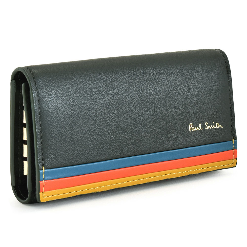 ポールスミス キーケース Paul Smith 緑 グリーン Psq063 50 メンズ 紳士 ギフト 定番 彼氏 彼女 プレゼント 感謝価格