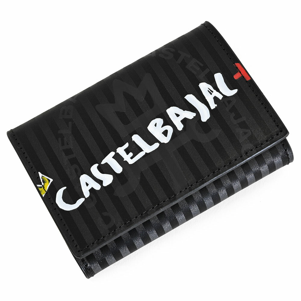 カステルバジャック 紙入れ 三つ折り紙入れ 黒(黒いこと) CASTELBAJAC 078612 メンズ 成人男性 差し上げ物 定番 彼 意中の女 差し上げ物