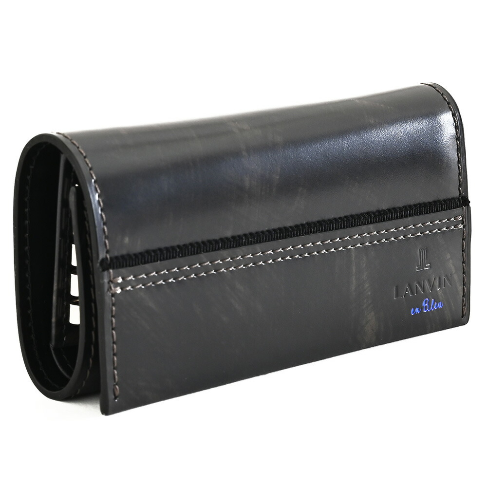 【百貨店SALE客体品】ランバンオンブルー 足懸かり入れもの 黒(黒いこと) LANVIN en Bleu 553602 メンズ 成人男性 差し上げ物 定番 彼 意中の女 差し上げ物