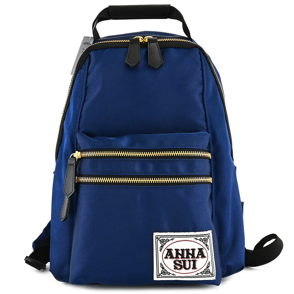 楽天市場】アナスイ バッグ リュックサック ダークブルー ANNA SUI