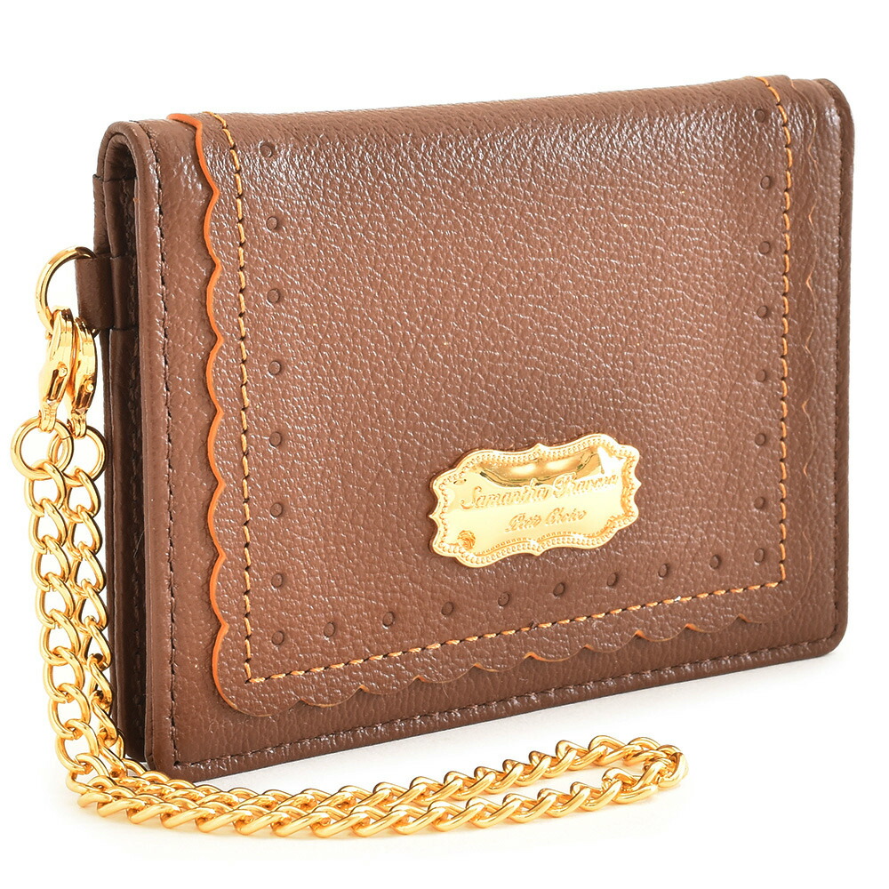 楽天市場】サマンサタバサ パスケース 定期入れ ダークグリーン