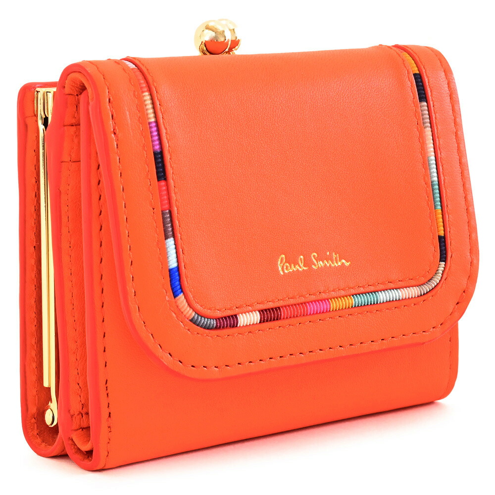 楽天市場】訳あり ポールスミス 財布 三つ折り財布 がま口財布 ポップ