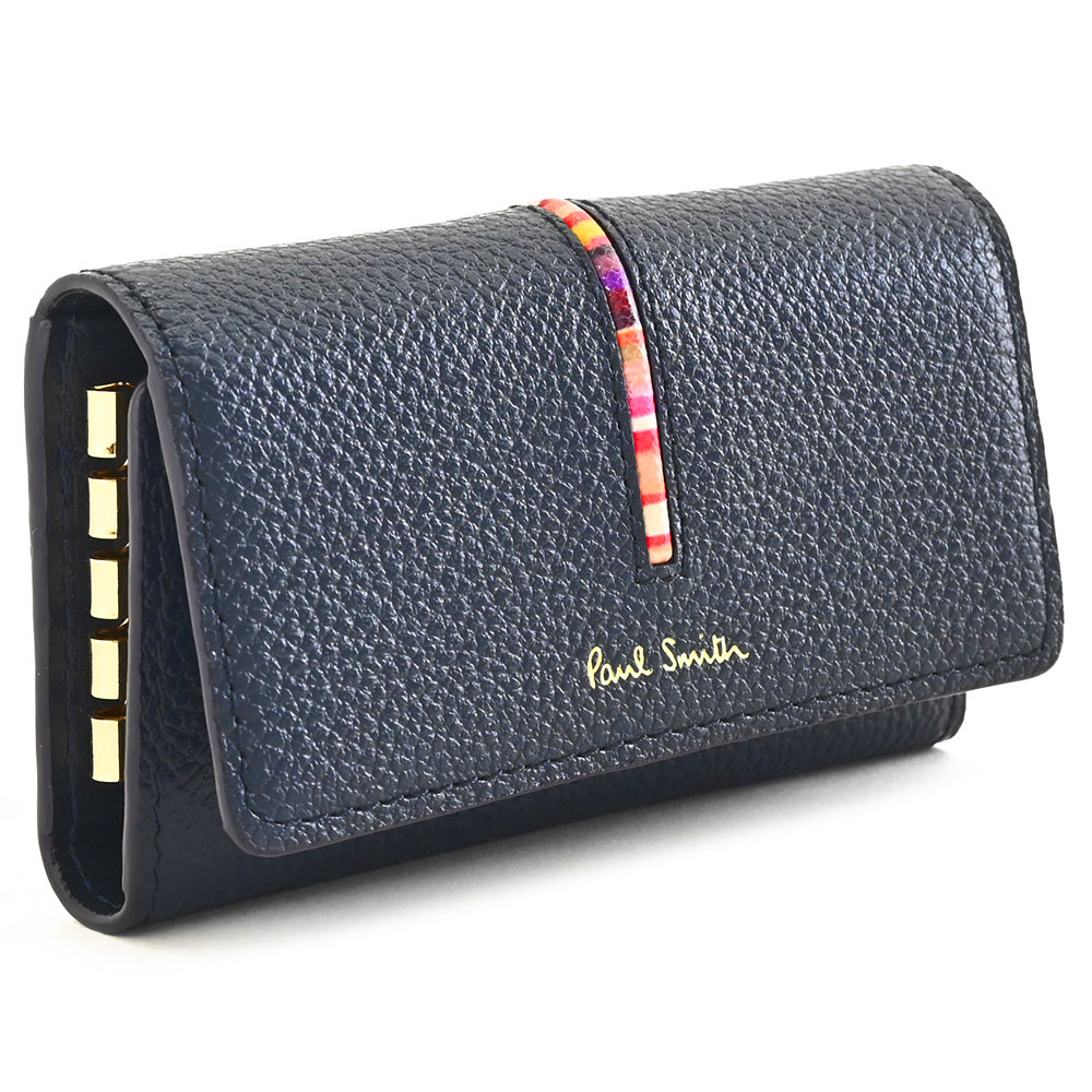楽天市場】ポールスミス キーケース 紺(ネイビー) Paul Smith