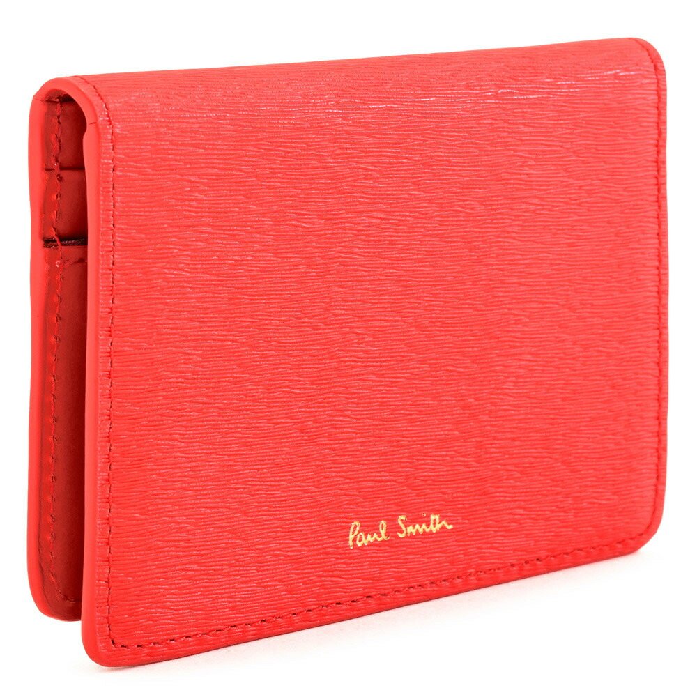 ポールスミス 定期入れ パスケース カードケース コラル Paul Smith pwd821-20 レディース 婦人 ギフト 定番 彼氏 彼女 プレゼント