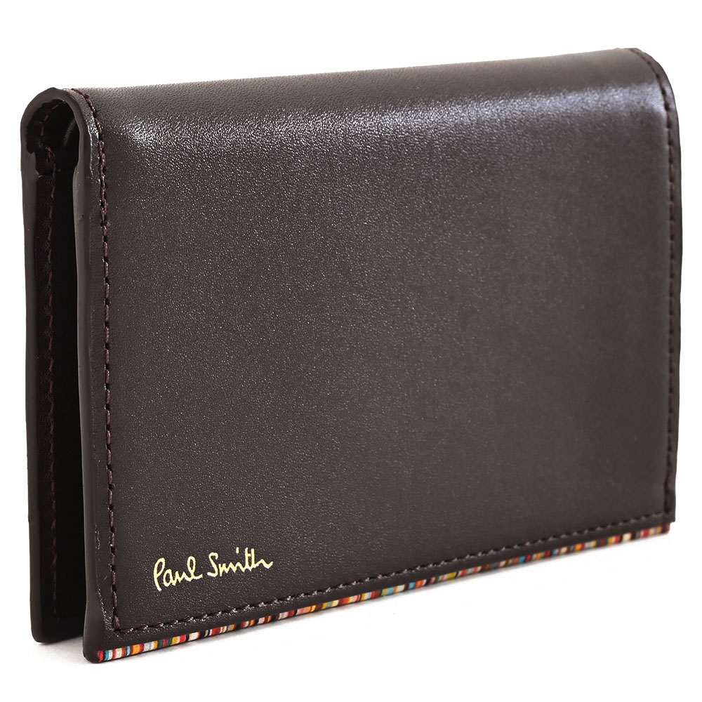 Paul Smith  名刺入れ　新品未使用　ブラック 未使用 Paul Smith ポールスミス ドローイング 名刺入れ ブラック