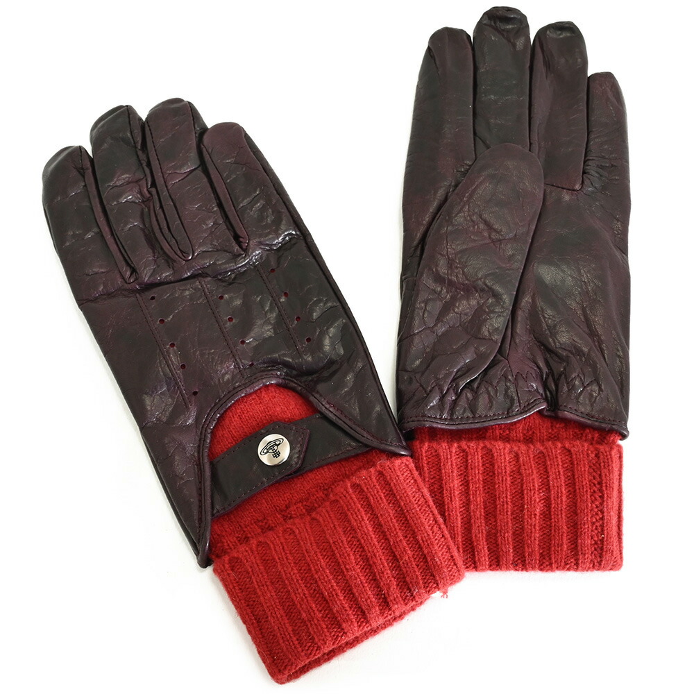 楽天市場】ヴィヴィアンウエストウッド 手袋 オレンジ Vivienne