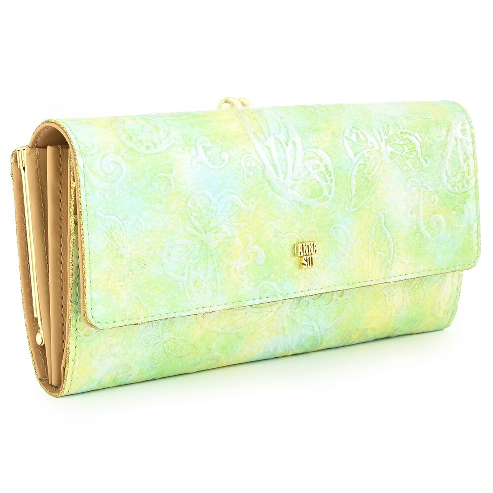 楽天市場】アナスイ 財布 長財布 がま口財布 ピンク ANNA SUI