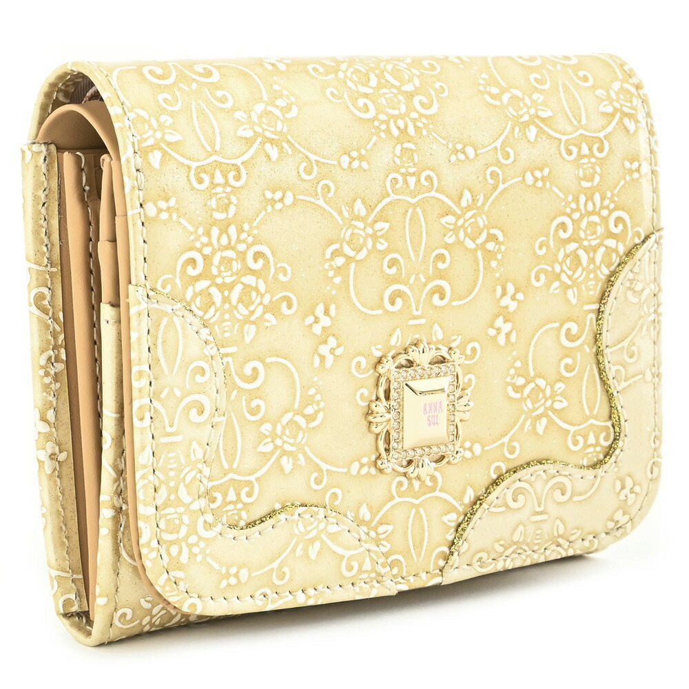 【新品未使用】ANNA SUI 財布 マジカルローズ バラ エナメル 二つ折り 楽天市場】アナスイ ANNA SUI マジカルローズ 2つ折り 財布 内L