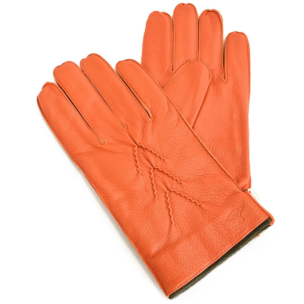 楽天市場】ヴィヴィアンウエストウッド 手袋 オレンジ Vivienne