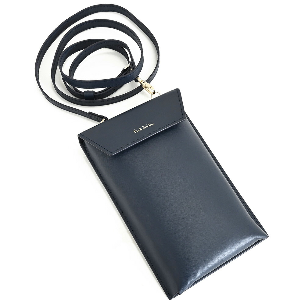 Paul Smith - 【新品未使用】ポールスミス スマホショルダー/スマホポシェット055 ブラック 新品未使用】ポールスミス スマホショルダー/スマホポシェット