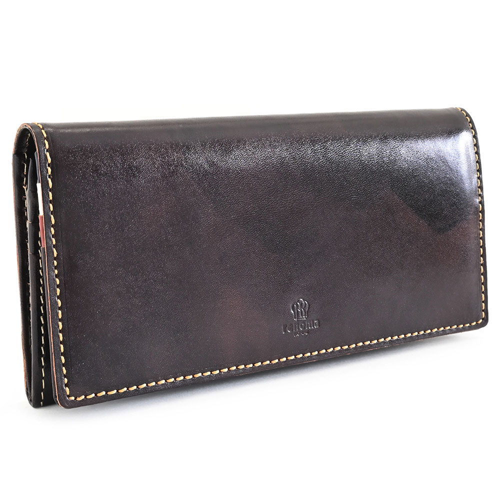 レノマ オム 紙入れ 長紙入れ renoma HOMME 黒(黒いこと/やや濃茶も混ざっております) 501604 メンズ 成人男性 差し上げ物 定番 彼 意中の女 差し上げ物