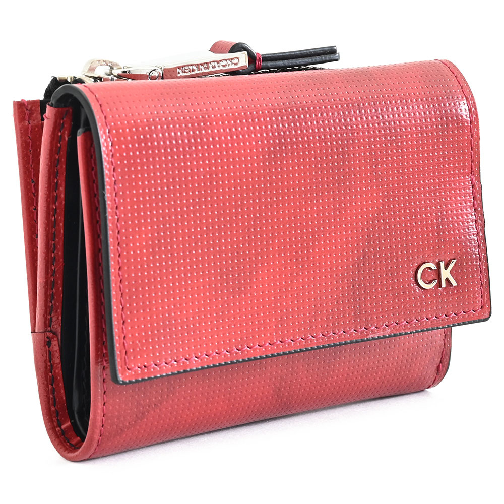 楽天市場】カルバンクライン 財布 二つ折り財布 赤(レッド) CK CALVIN