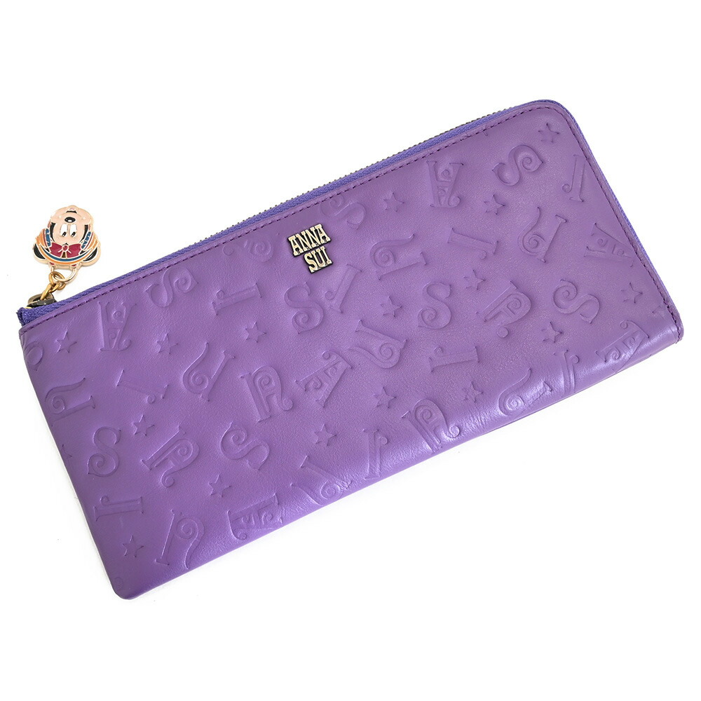 未使用✨ANNA SUI ディズニーコラボ パスケース付き長財布 DISCO