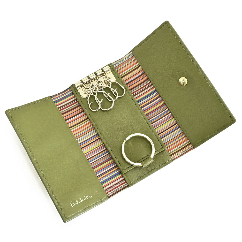 楽天市場】ポールスミス キーケース カーキ Paul Smith bps202-54