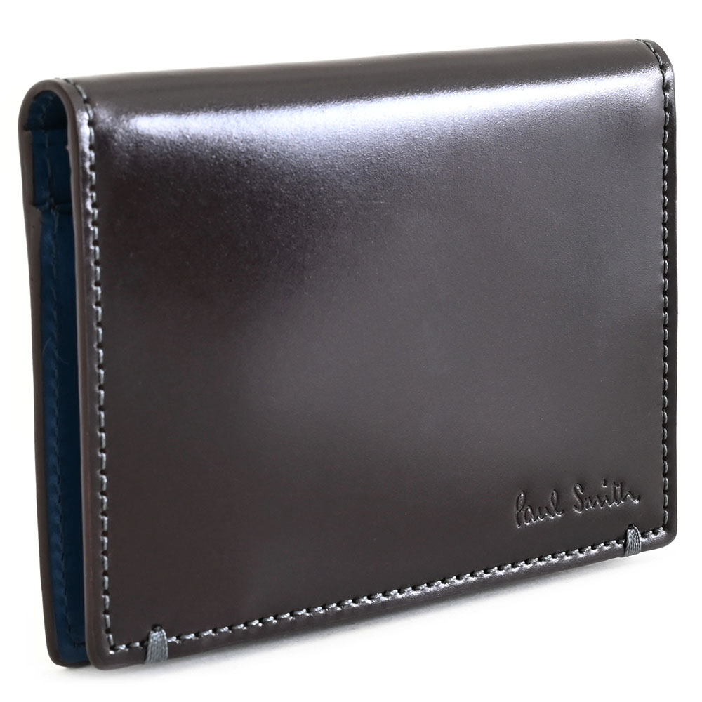 楽天市場】ポールスミス パスケース 定期入れ 黒(ブラック)/灰(グレー