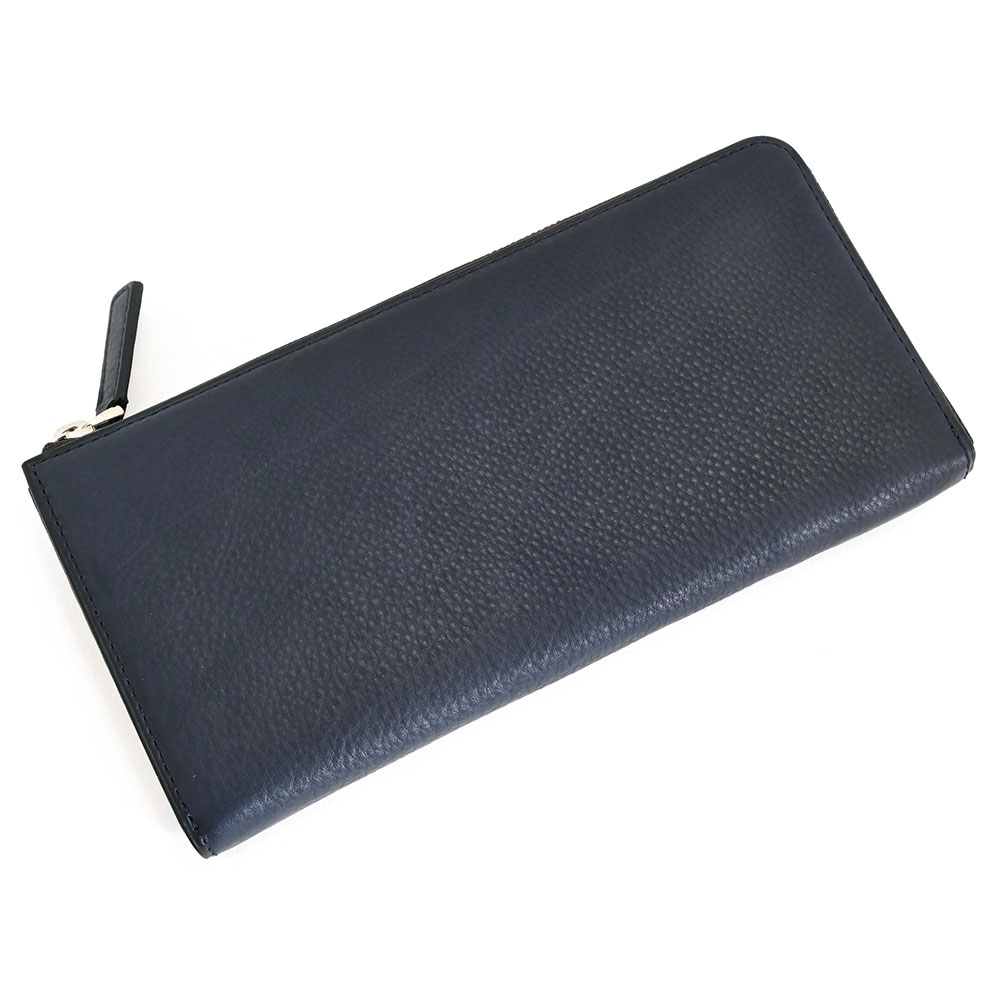 楽天市場】フジタカ 財布 長財布 ラウンドファスナー 青(ブルー