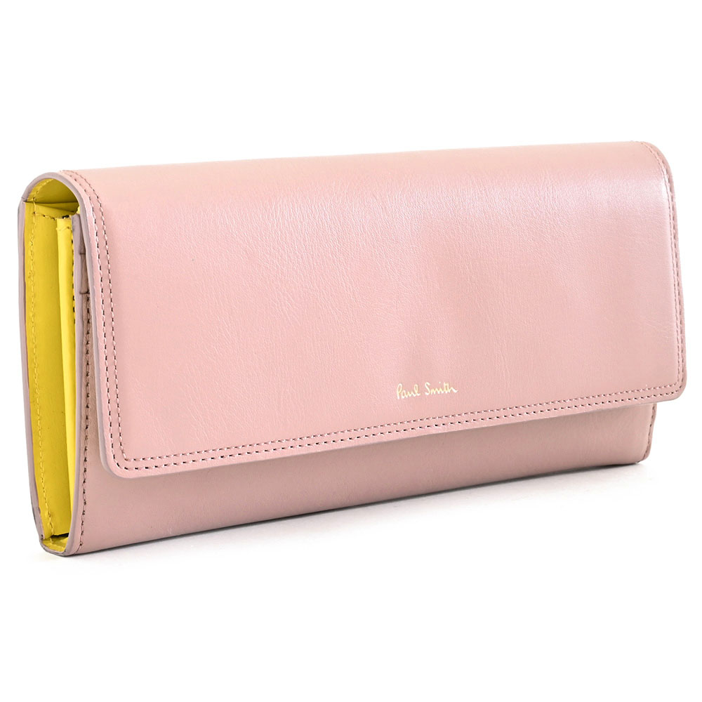 展示品箱なし ポールスミス 財布 長財布 ダステピンク Paul Smith bpw096-24 レディース 婦人