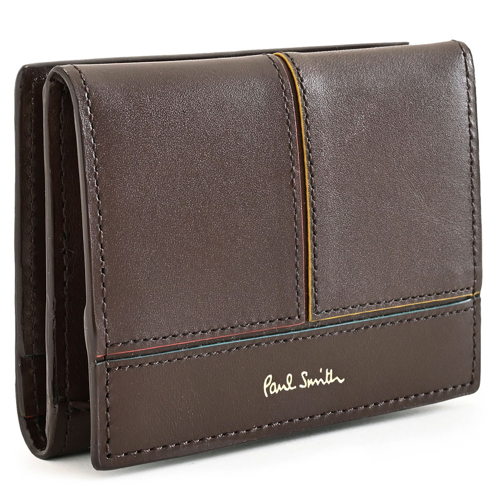 ☆数量限定☆未使用展示品箱なし☆ポールスミス かぶせ 折り財布 黒☆ 楽天市場】展示品箱なし ポールスミス 財布 三つ折り財布 黒