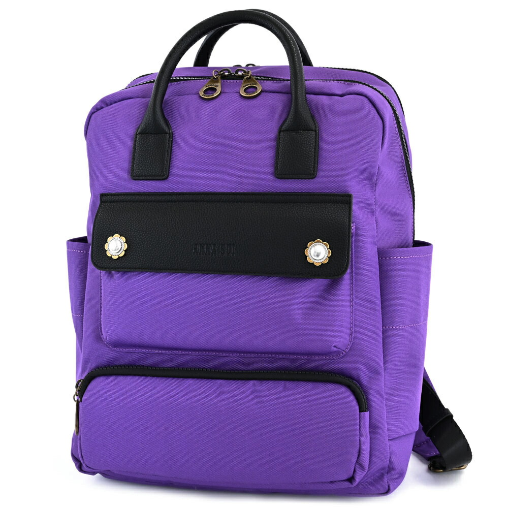 ANNA SUI mini 紫ラベンダーカラー2wayリュクサック　バックパック ANNA SUI mini 紫ラベンダーカラー2wayリュクサック バック