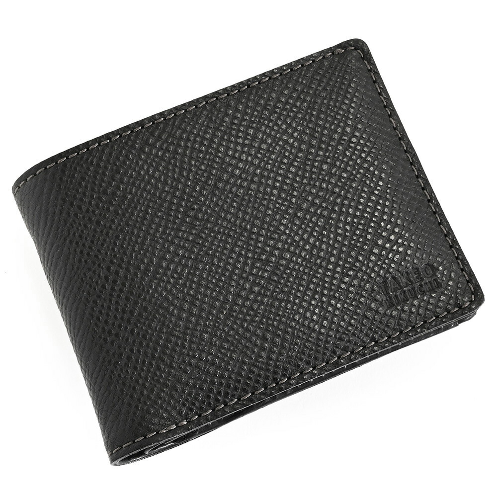 楽天市場】タケオキクチ 財布 二つ折り財布 紺(ネイビー) TAKEO