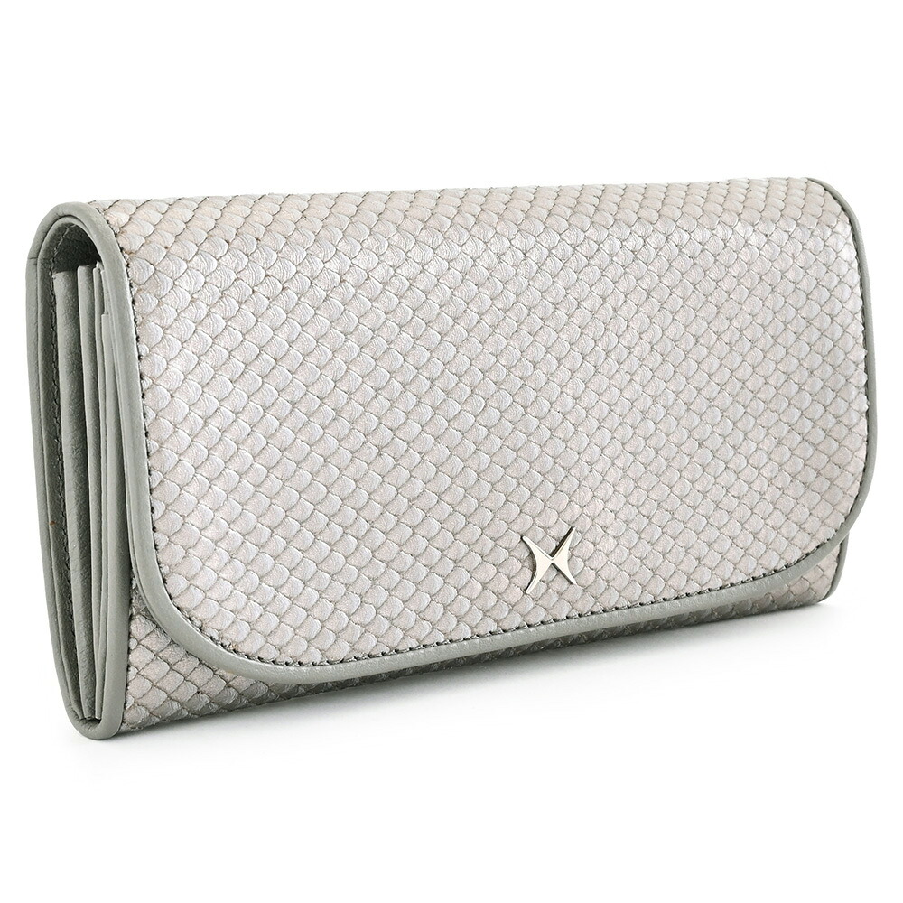 訳あり ハナエモリ 財布 長財布 BOX型 パールグレー HANAE MORI hmp614-13 b レディース 婦人