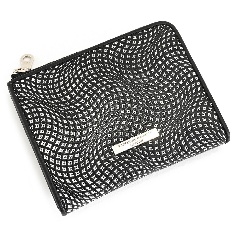 キャサリンハムネット 財布 二つ折り財布 L字ファスナー 黒(ブラック) KATHARINE HAMNETT LONDON khp551-10 レディース 婦人 ギフト 定番 彼氏 彼女 プレゼント|インスピレーション