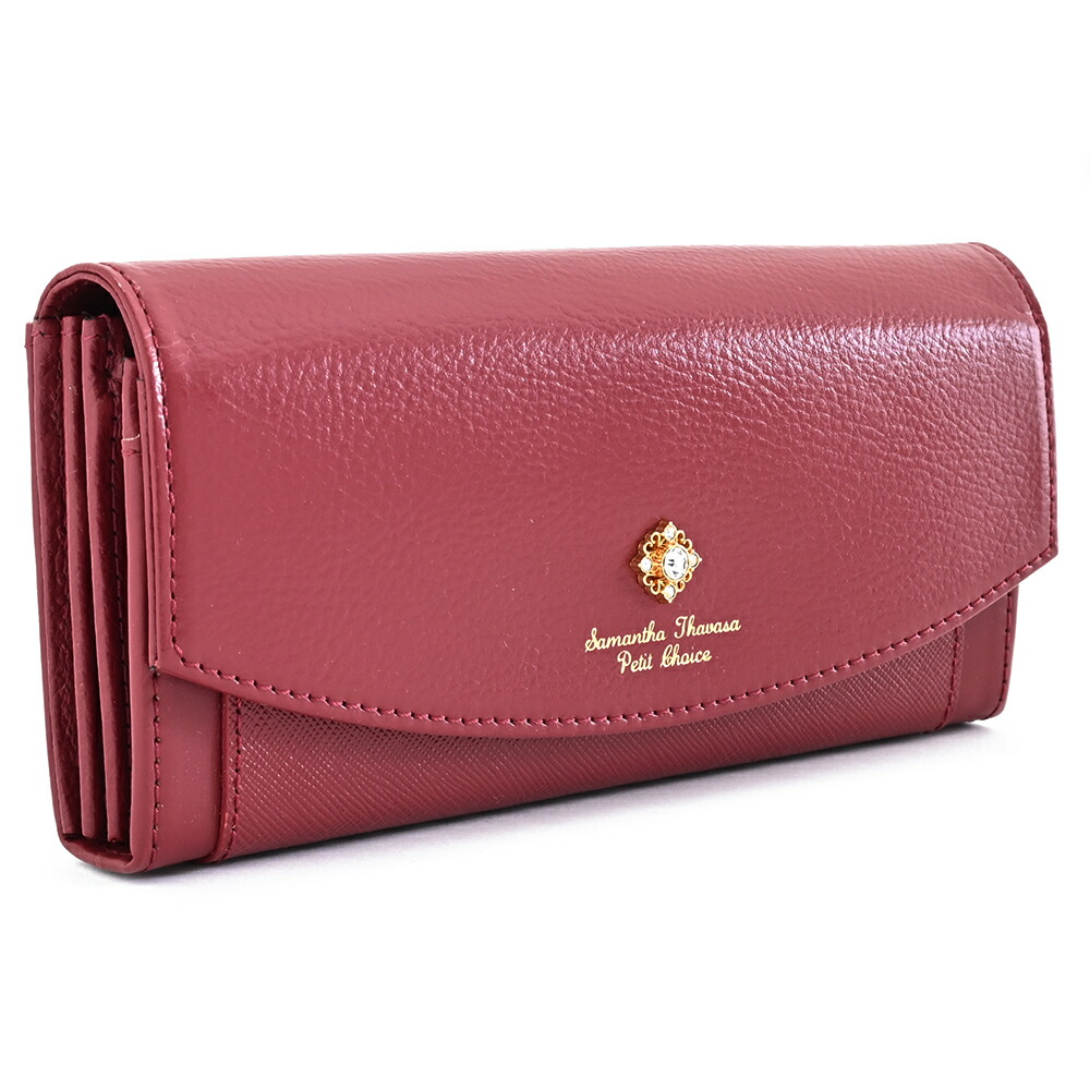 楽天市場】サマンサタバサ 財布 長財布 赤(レッド