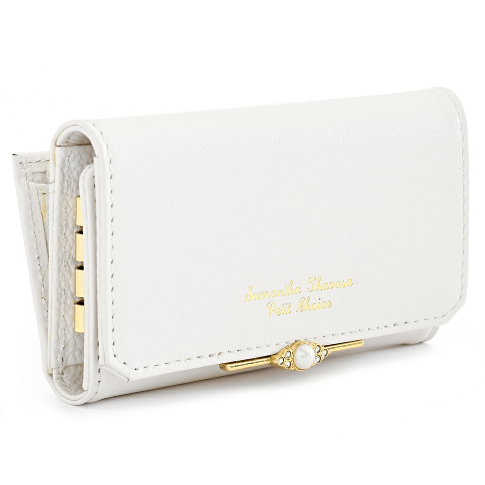 楽天市場】サマンサタバサ キーケース ライトグレー