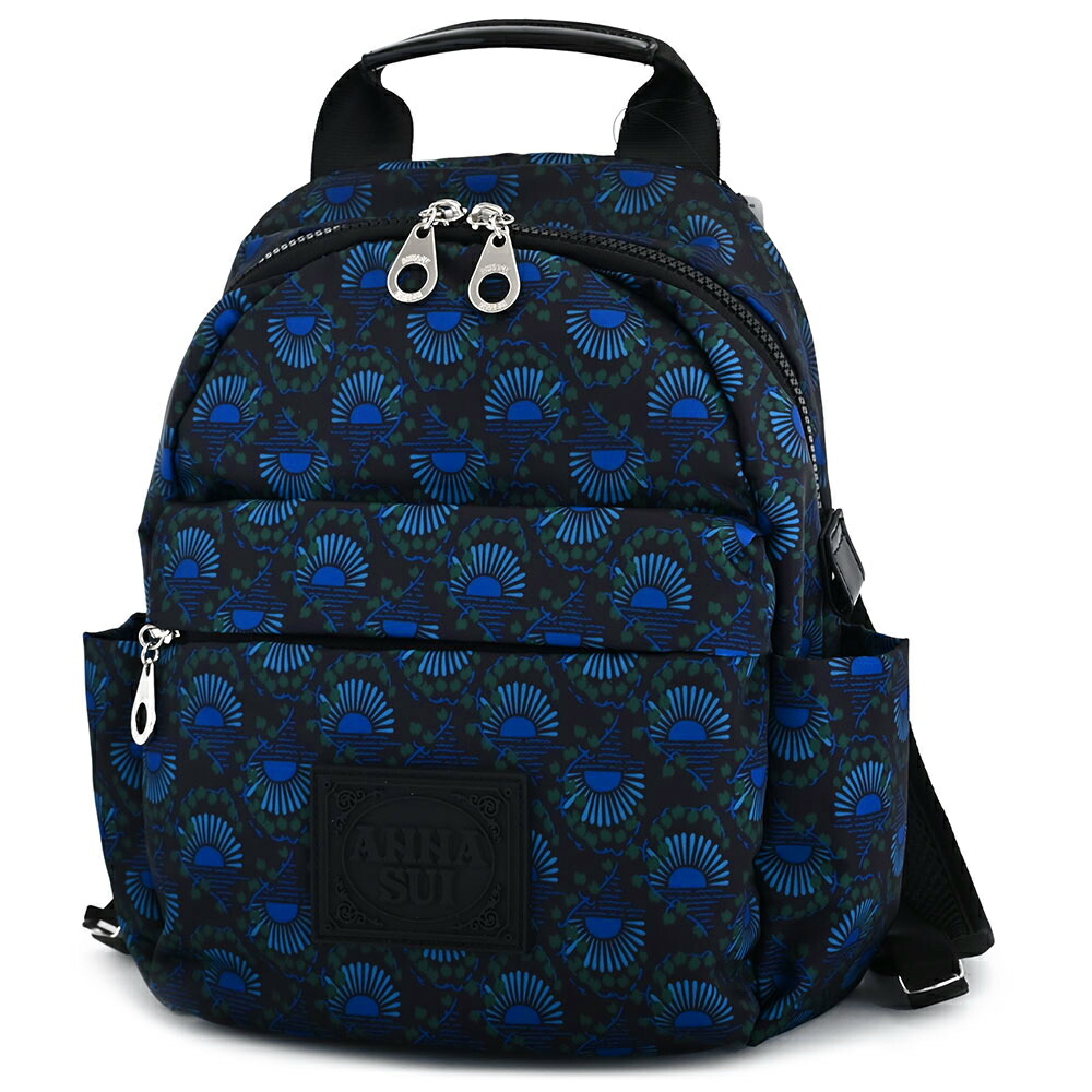 楽天市場】アナスイ バッグ リュックサック ダークブルー ANNA SUI