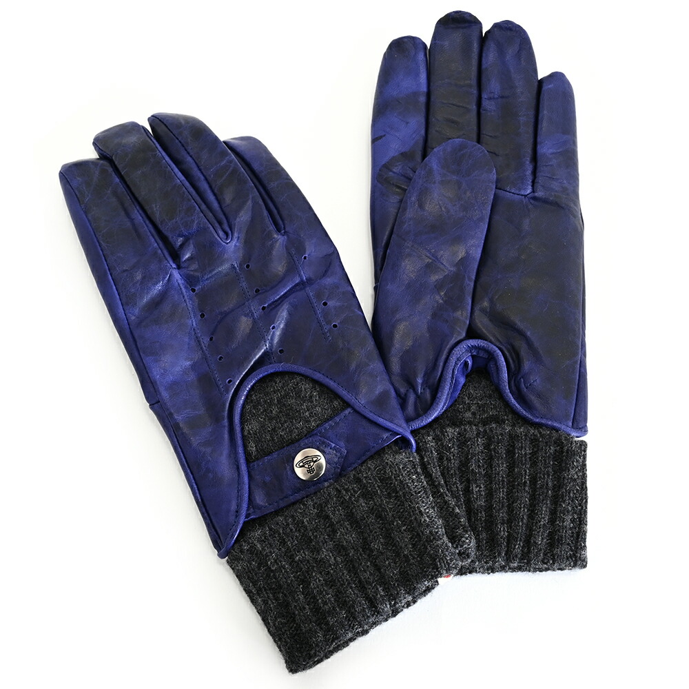 楽天市場】ヴィヴィアンウエストウッド 手袋 青(ブルー) Vivienne