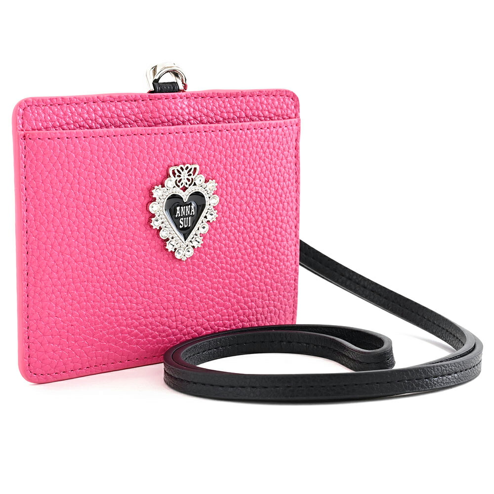 アナスイ パスケース 定期入れ ピンク ANNA SUI 317431-31 k レディース 婦人 ギフト 定番 彼氏 彼女 プレゼント