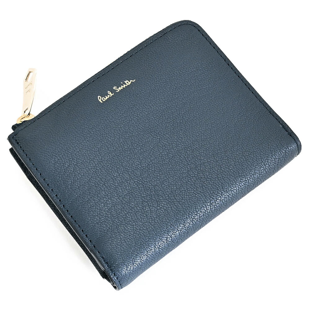 楽天市場】ポールスミス 財布 二つ折り財布 L字ファスナー 黒(ブラック