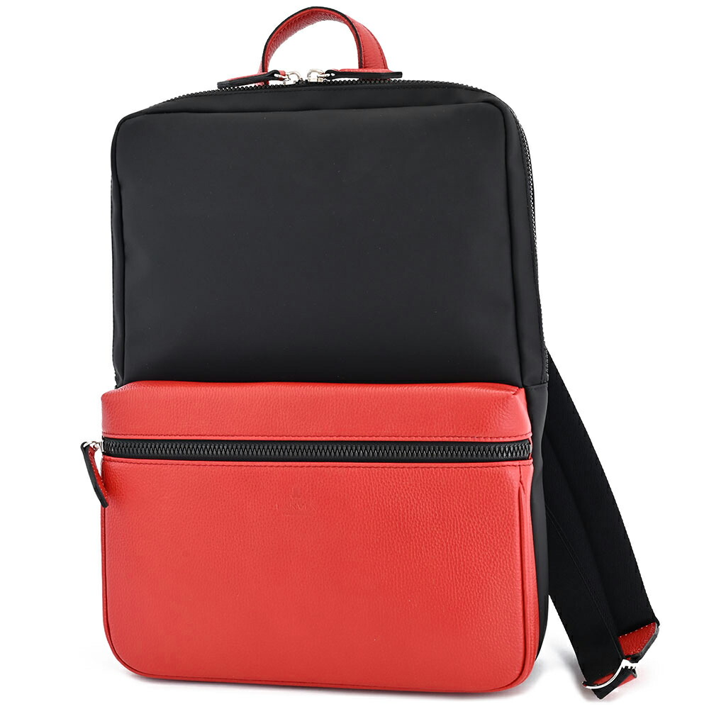 ランバンコレクション バッグ リュックサック 赤(レッド) LANVIN collection 284711 メンズ 紳士 ギフト 定番 彼氏 彼女 プレゼント|インスピレーション