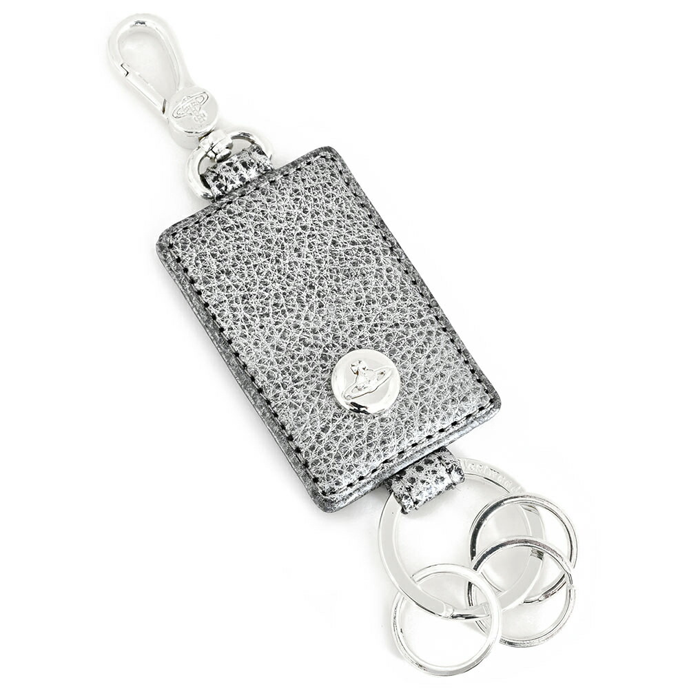 vivienne westwood レザーキーホルダー シルバー vivienne westwood レザーキーホルダー シルバー