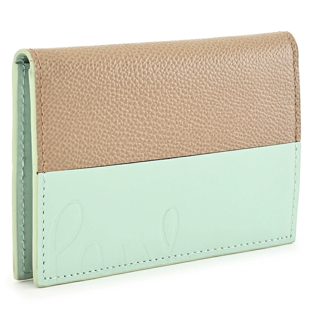 ポールスミス カードケース ミント Paul Smith bpw441-53 レディース 婦人 ギフト 定番 彼氏 彼女 プレゼント