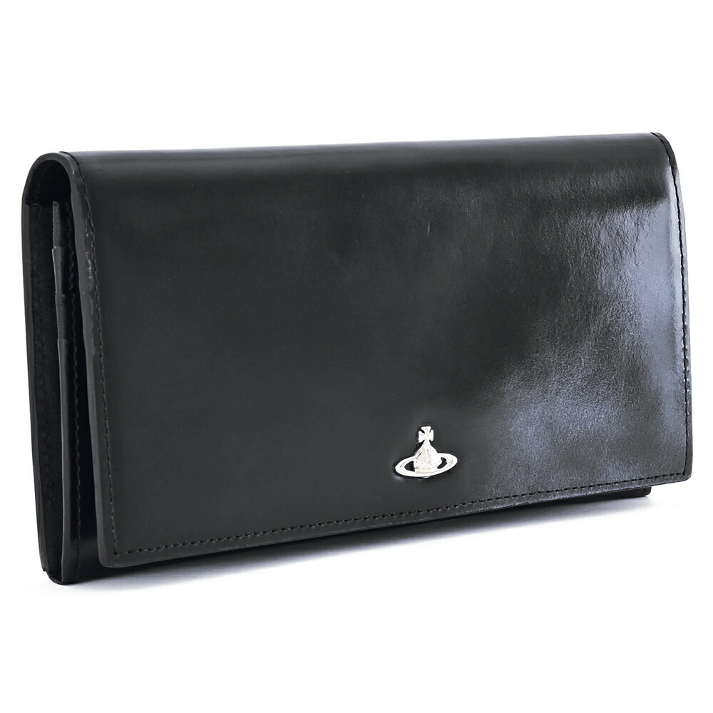 ヴィヴィアンウエストウッド　★クロコ調レザー長財布 ネイビー ヴィヴィアンウエストウッド ☆クロコ調レザー長財布 ネイビー