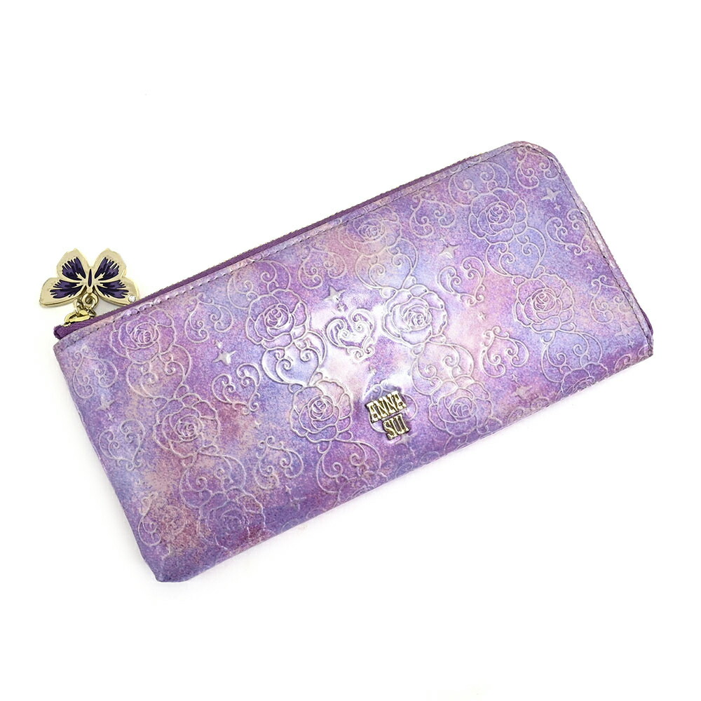 アナスイ長財布 楽天市場】ANNA SUI アナスイ L字ファスナーロングウォレット
