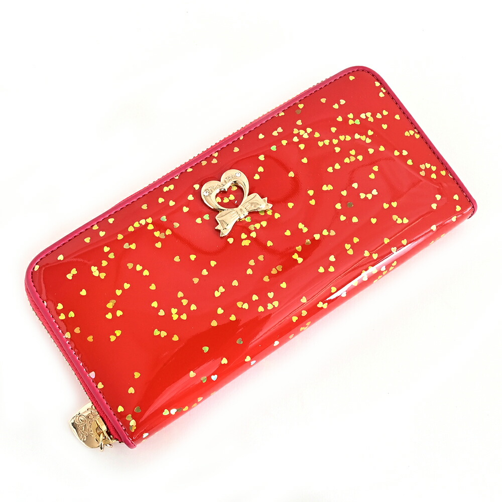 フラワー柄 長財布 レッド ピンク　バレンタイン限定 長財布】桜ピンク【花柄】【Hanayukiオリジナルアート】財布 大容量 長