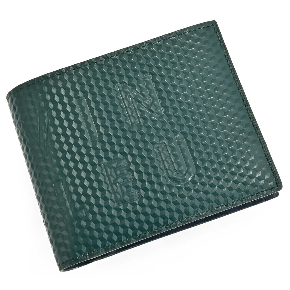 ランバンオンブルー 財布 二つ折り財布 緑(グリーン) LANVIN en Bleu 546603 メンズ 紳士 ギフト 定番 彼氏 彼女 プレゼント