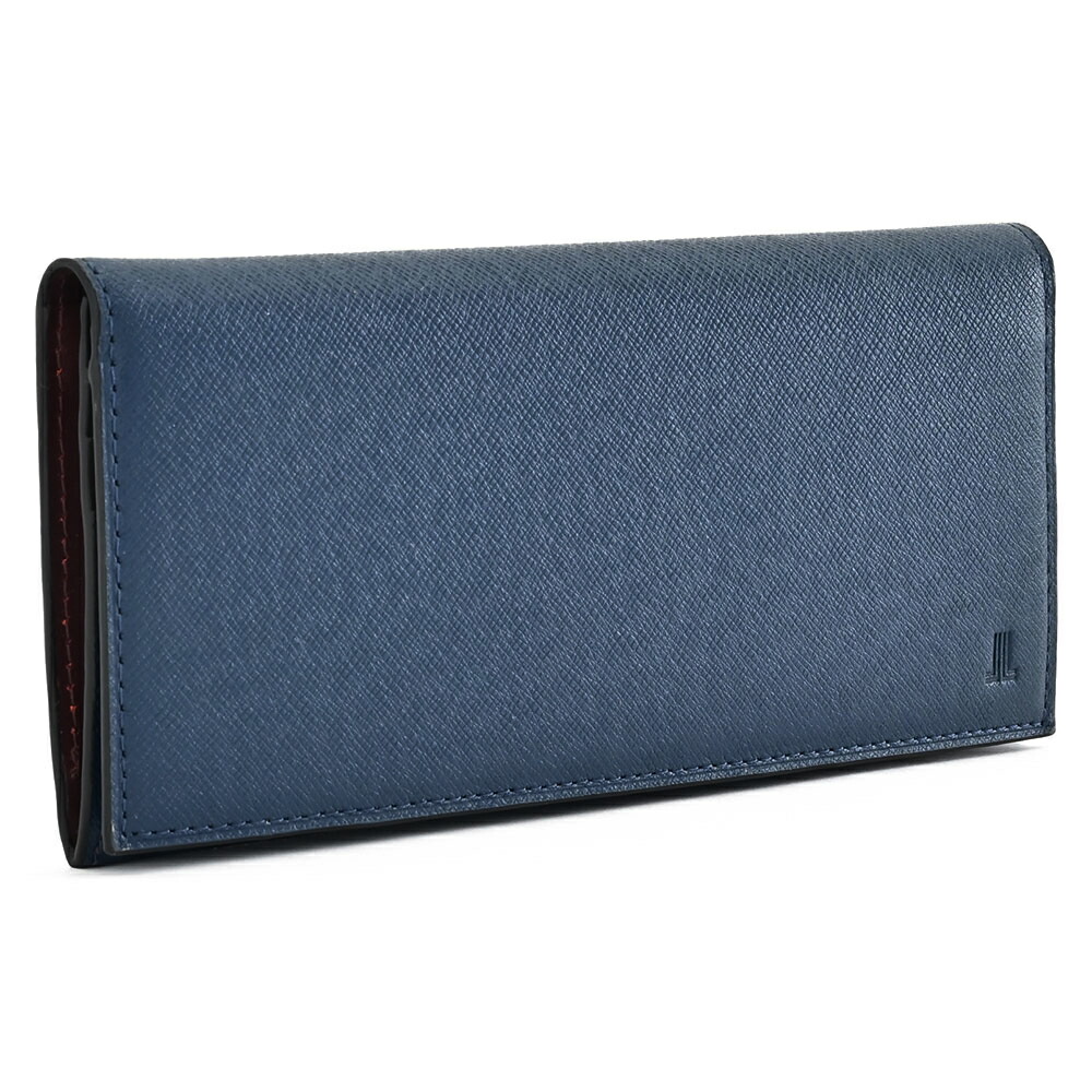 見せびらかす品箱なし ランバンコレクション 紙入れ 長紙入れ 青(青み) LANVIN collection jlmw0gt1-34 メンズ 成人男性