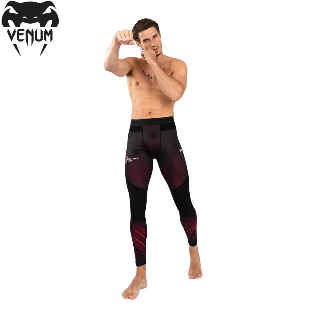 UFC VENUM Performance Institute 2.0 スパッツ コンプレッション ズボン下 メンズ 成人男性 成年者 ボクシング キックボクシング ムエタイ 格闘技 MMA 形づくる 読み合わせる 耐久性 軽さ 好いたらしい 黒いこと 赤いこと 黒 赤いこと ユーエフシー ヴェヌム