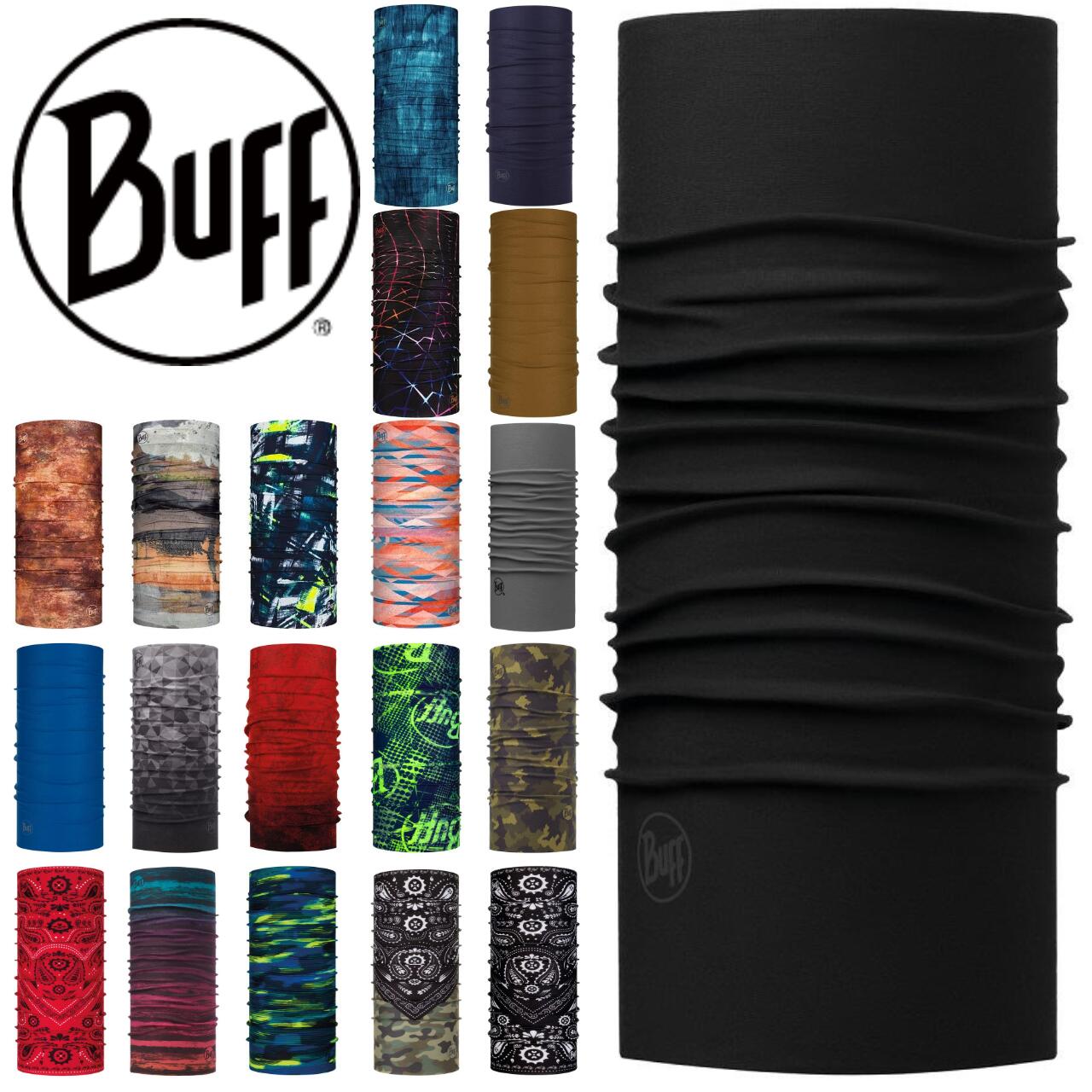 【楽天市場】BUFF バフ Original EcoStretch ネックウォーマー ランニング マスク ネックチューブ ネックウェア フリー