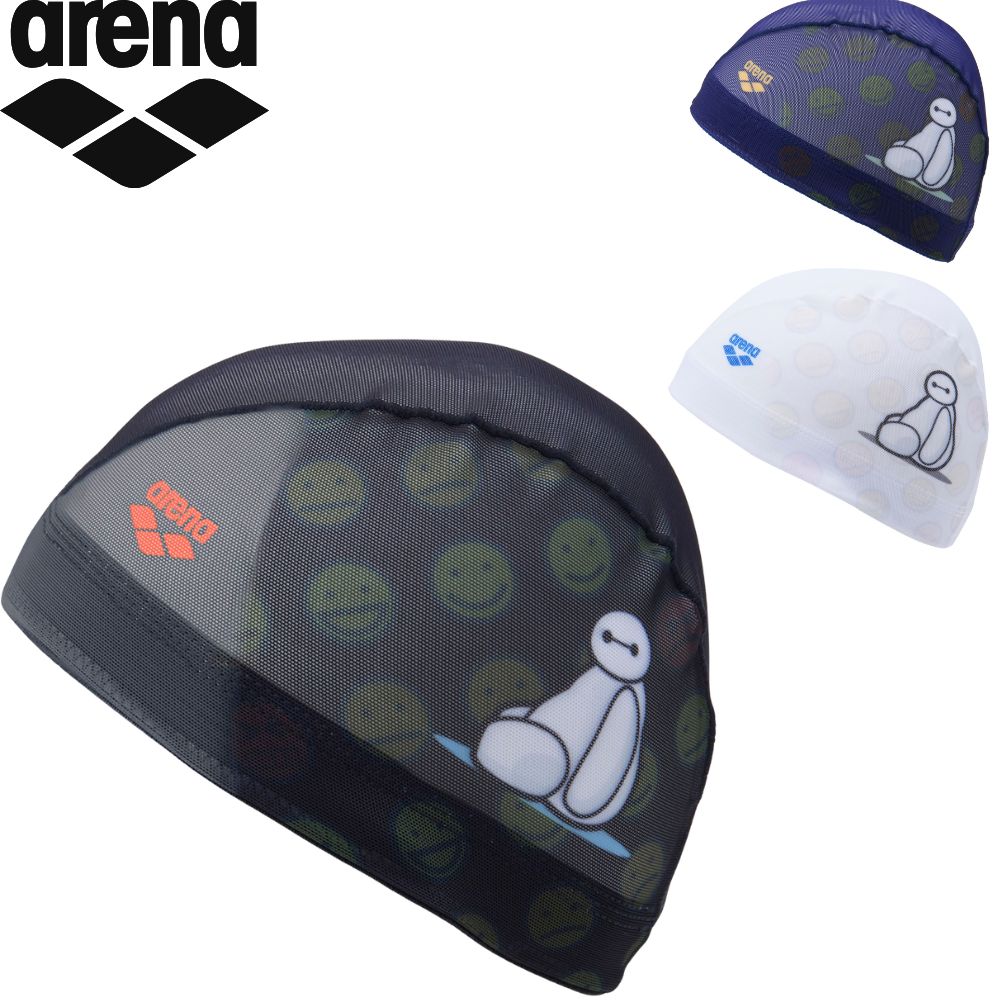 【新品・未使用】arena ネイビー 水着＋帽子 アリーナ (ネコポス可)アリーナ(ARENA) 女性用 競泳水着 AQUA